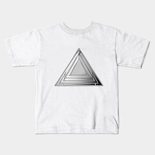 Pyramid Silver Shadow Silhouette Anime Style Collection No. 468 Kids T-Shirt